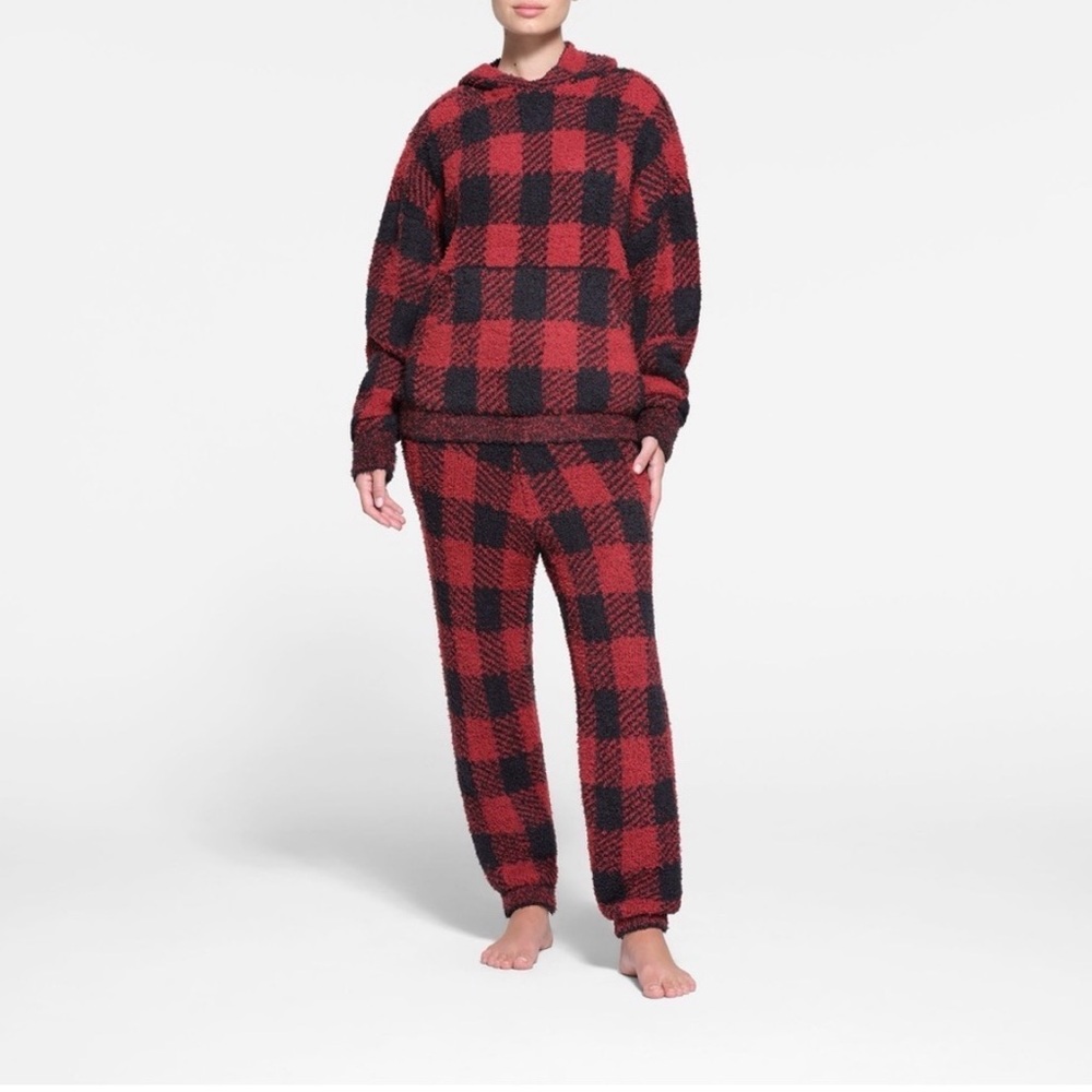 NWT- SKIMS Cozy Hoodie Jogger Set - Sz S/M